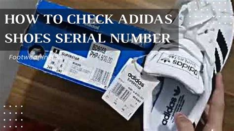 how to check for adidas shoes